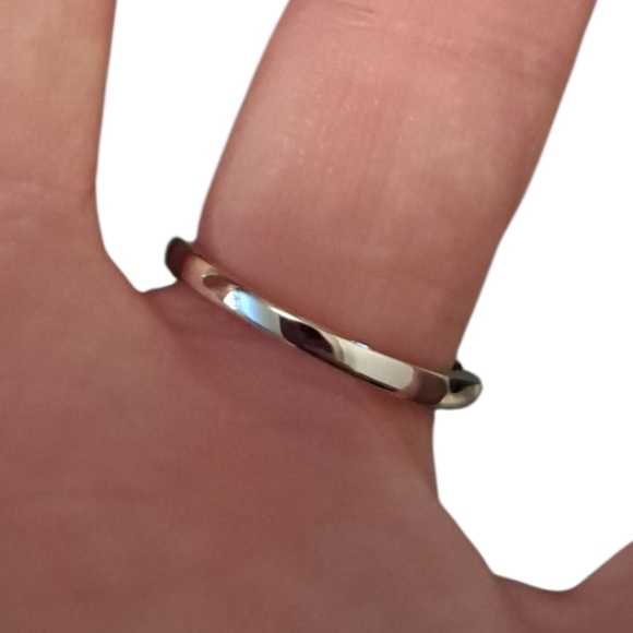 Moissanite Heart Ring with GRA Certificate Size 6 - Picture 3 of 5